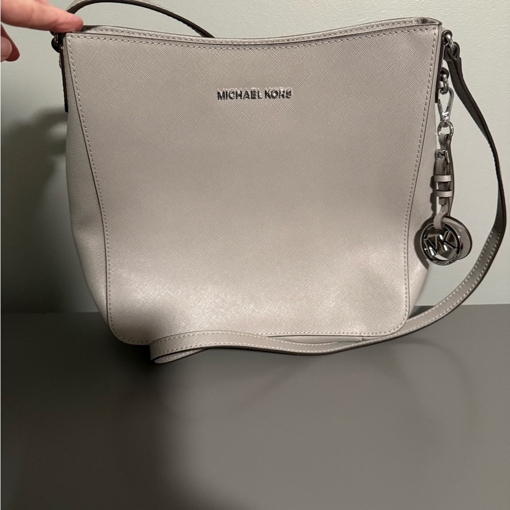 Michael Kors Silver Shoulder Bag